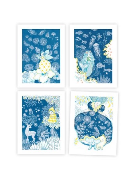 Cyanotypes - Au clair de la lune - Djeco