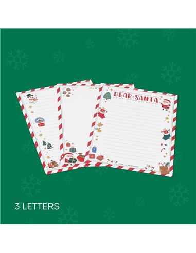 Kit Lettre au Père Noël - Legami