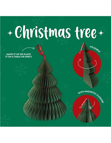 Sapin de Noël Pliable Papier - Legami