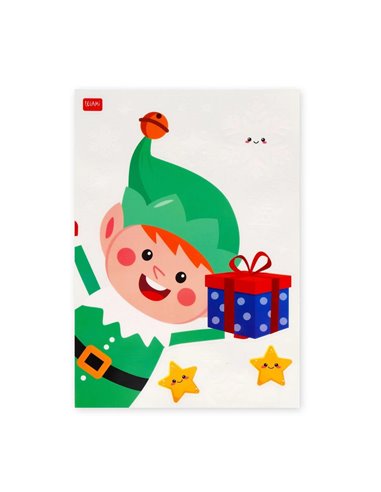 Autocollants Électrostatiques Noël - LEGAMI