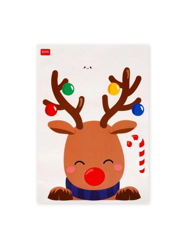 Autocollants Électrostatiques Noël - LEGAMI