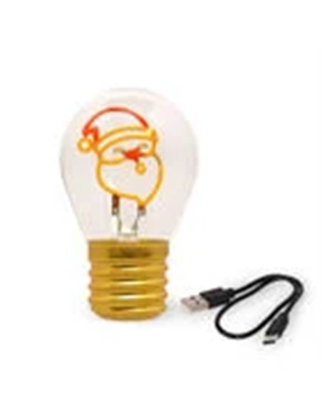 Lampe Ampoule Père Noël - Legami