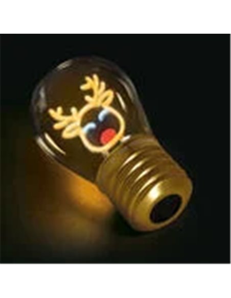 Lampe Ampoule Renne - LEGAMI