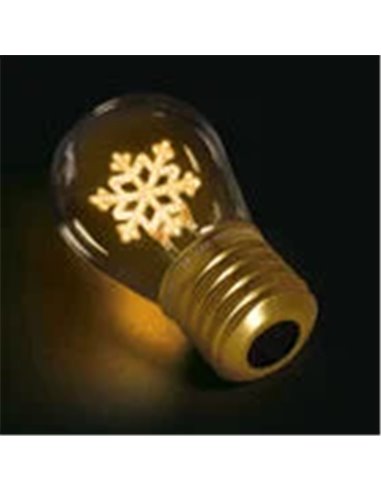Lampe Ampoule Flocons - LEGAMI