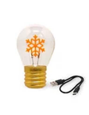 Lampe Ampoule Flocons - LEGAMI