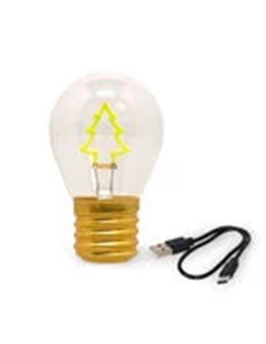 Lampe Ampoule Noël - sapin - LEGAMI