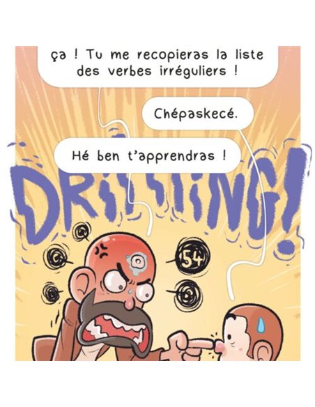 DANS LA TETE DE MONSIEUR LE PROF - BD LE HEROS