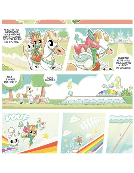 CALIE & KASSKOO,LE ROYAUME DE HAUTE RIVIERE - BD PETIT HEROS