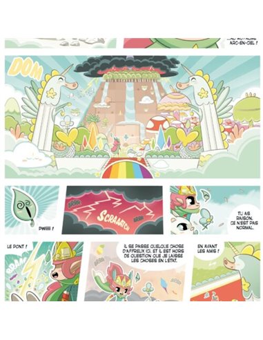 CALIE & KASSKOO,LE ROYAUME DE HAUTE RIVIERE - BD PETIT HEROS