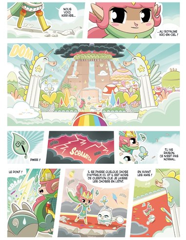 CALIE & KASSKOO,LE ROYAUME DE HAUTE RIVIERE - BD PETIT HEROS