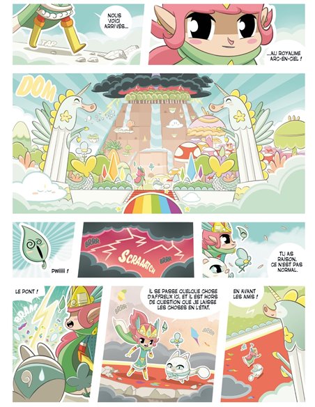 CALIE & KASSKOO,LE ROYAUME DE HAUTE RIVIERE - BD PETIT HEROS