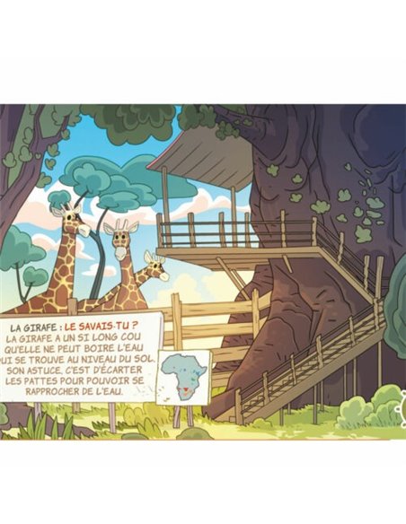 LES SUPER PETITS HEROS - MELANGE AU ZOO - BD PETIT HEROS
