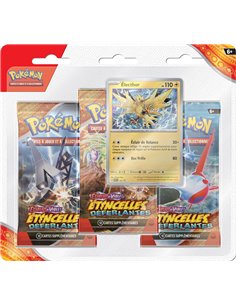 Pokémon EV08 : pack 3 boosters étincelles déferlantes