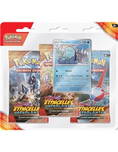 Pokémon EV08 : pack 3 boosters étincelles déferlantes 2