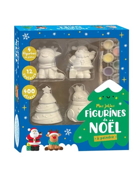 Mes jolies figurines de Noël à peindre