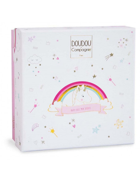 Chaussons Avec Hochet 0-6 mois - Lucie La Licorne