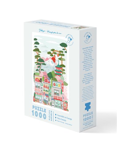 Puzzle Tokyo par Hoglet&Co - 1000 pièces - La petite épicerie