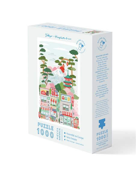 Puzzle Tokyo par Hoglet&Co - 1000 pièces - La petite épicerie