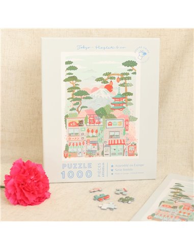 Puzzle Tokyo par Hoglet&Co - 1000 pièces - La petite épicerie