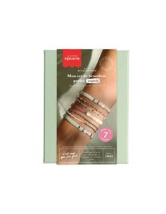 DIY Bijouterie - Mon set de bracelets perlés argent - La petite épicerie