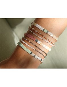 DIY Bijouterie - Mon set de bracelets perlés argent - La petite épicerie 2