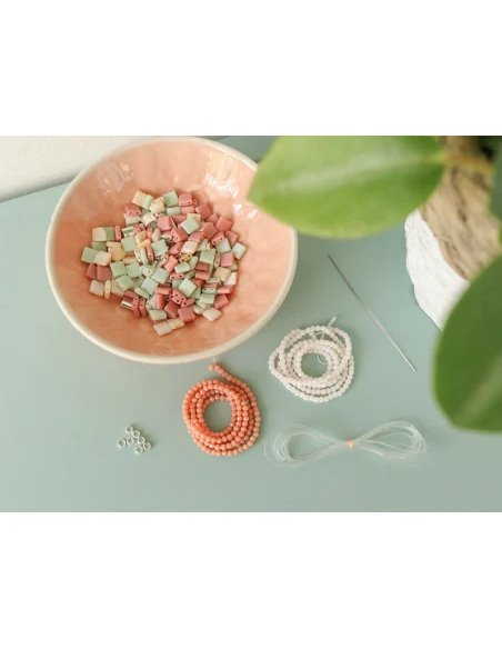 DIY Bijouterie - Mon set de bracelets perlés argent - La petite épicerie