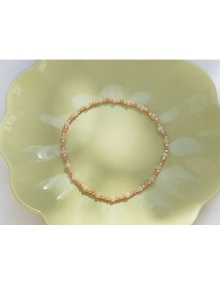DIY Bijouterie - Mon set de bracelets perlés argent - La petite épicerie