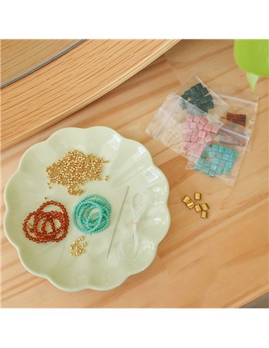 DIY Bijouterie - Mon set de bracelets perlés doré - La petite épicerie