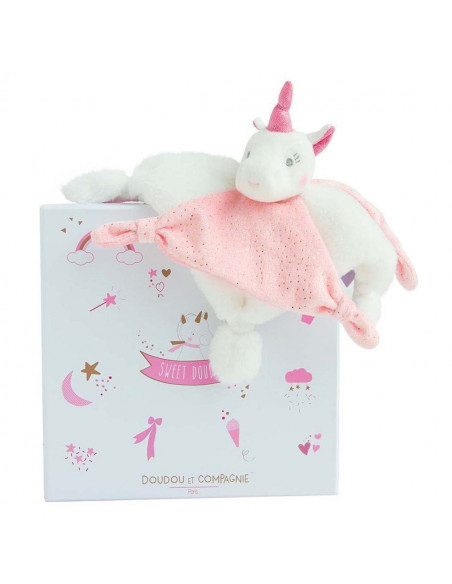 Doudou Rose - Lucie La Licorne