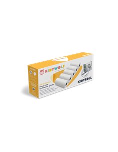 KIDYROLL 1 x 5 rouleaux de papier autocollant pour Kidyprint