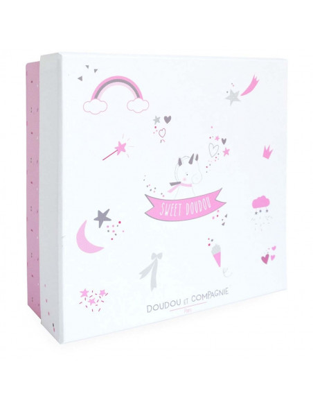 Doudou Rose - Lucie La Licorne