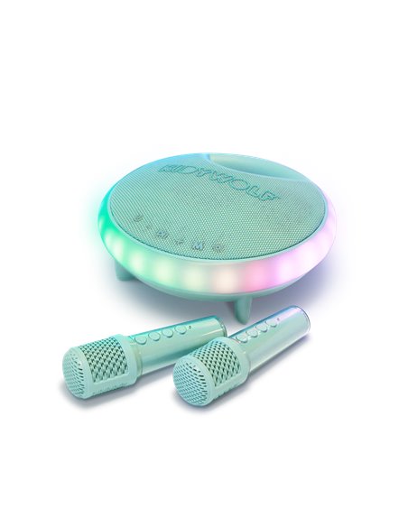 KIDYKARAOKE enceinte karaoke avec 2 micros - Kidywolf