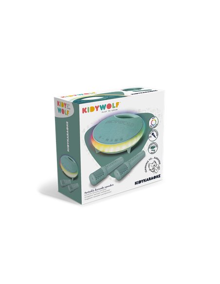 KIDYKARAOKE enceinte karaoke avec 2 micros - Kidywolf