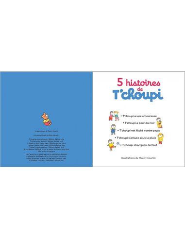 5 histoires de T'choupi - A la découverte des émotions 