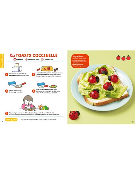 T'choupi mon grand livre de cuisine pour enfants - 70 recettes super simples