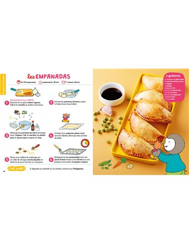T'choupi mon grand livre de cuisine pour enfants - 70 recettes super simples
