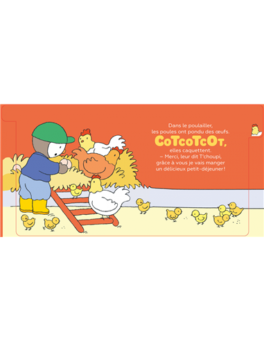 T'choupi et les animaux - Livre à onglets