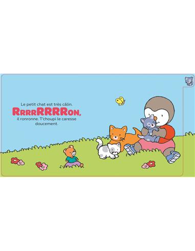 T'choupi et les animaux - Livre à onglets