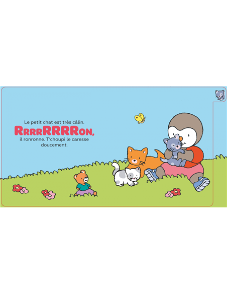 T'choupi et les animaux - Livre à onglets