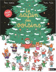 Livre pop-up magique pour attendre Noël : Max et Lapin, Le sapin des voisins
