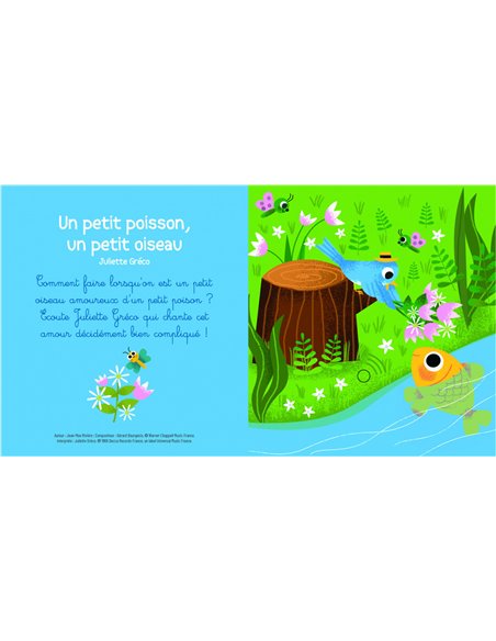 Mes premières chansons d'animaux – Livre sonore - Grund