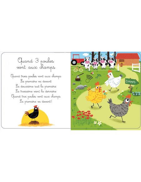 Mes premières comptines pour compter – Livre sonore - grund