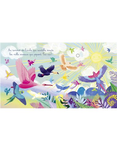 Je voyage au pays de l'arc-en-ciel – Livre sonore - grund