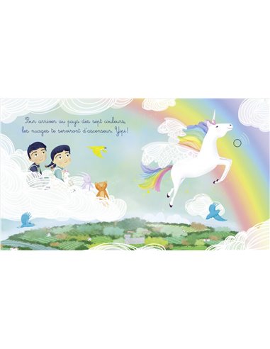 Je voyage au pays de l'arc-en-ciel – Livre sonore - grund