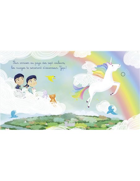 Je voyage au pays de l'arc-en-ciel – Livre sonore - grund