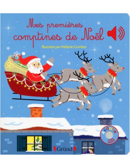 Mes premières comptines de Noël – Livre sonore - Grund