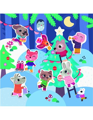 Stickers épais : Vive Noël ! – Grund