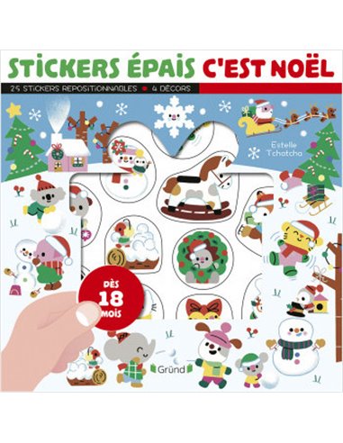 Stickers épais : C'est Noël – Grund