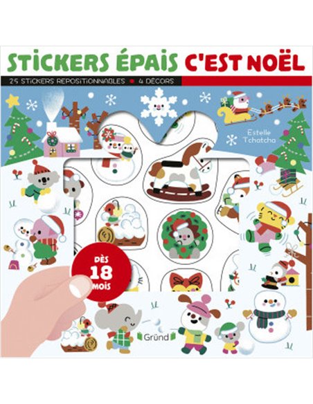 Stickers épais : C'est Noël – Grund