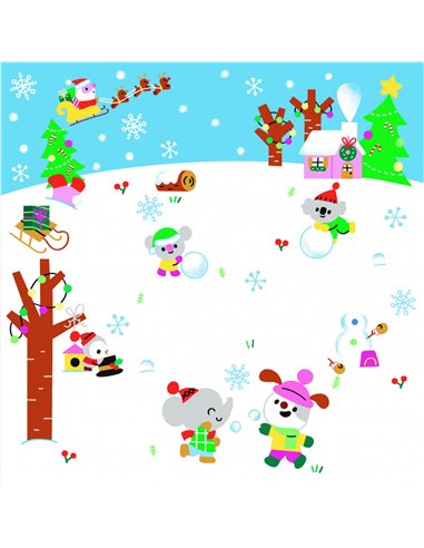 Stickers épais : C'est Noël – Grund